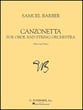CANZONETTA OBOE/PIANO cover